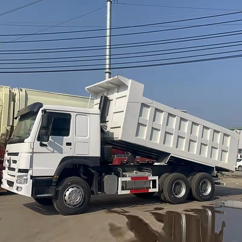 High Capacity 40 Ton 6x4 371HP 375HP Sinotruk Howo Used Tipper Dump Truck For Africa