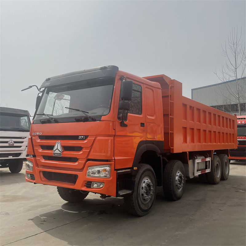 40 ton 12 tyres Howo 8X4 336HP 371HP 420 HP Second Hand Tipper Truck with Consumption