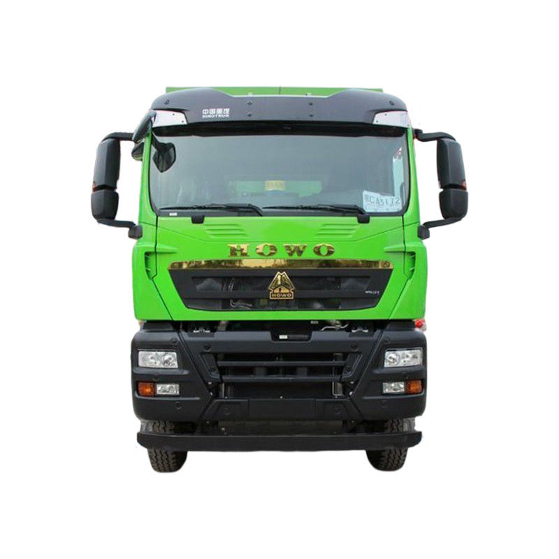 Automatic Air Conditioner 460HP 6.5m Howo Tipper Truck 12 Wheels Diesel Used Dump Truck
