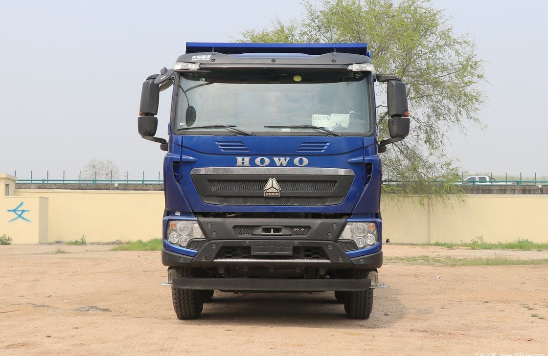 Used HOWO 440hp 8X4 Dump Truck with 30 Tons Load Capacity and 7.6x2.35x1.5m Cargo Tank