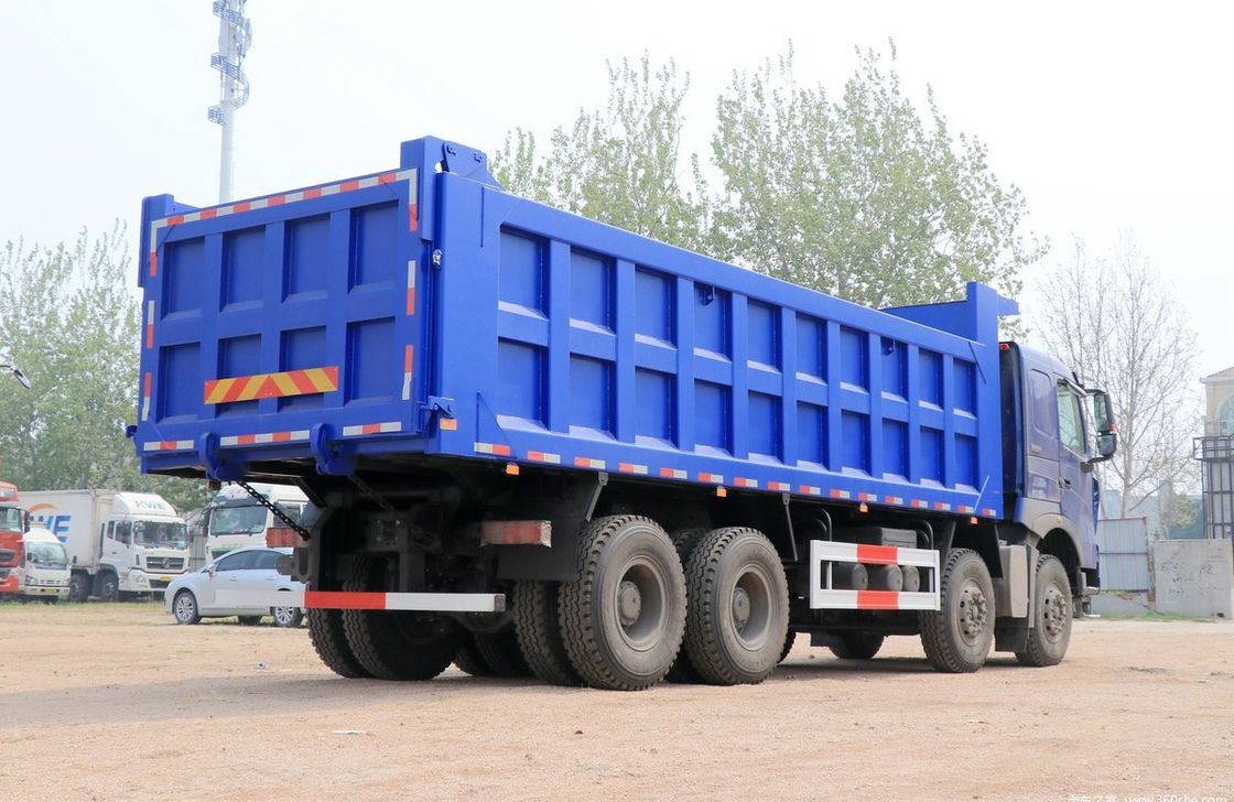 Used HOWO 440hp 8X4 Dump Truck with 30 Tons Load Capacity and 7.6x2.35x1.5m Cargo Tank