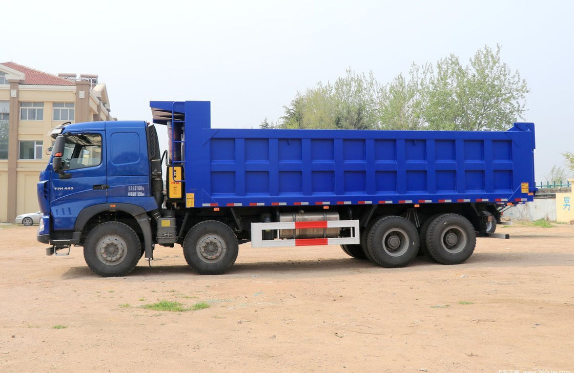 30 Ton Tipper Truck 8x4 Used Dump Truck SINOTRUCK Gear Box Diesel Fuel Efficiency