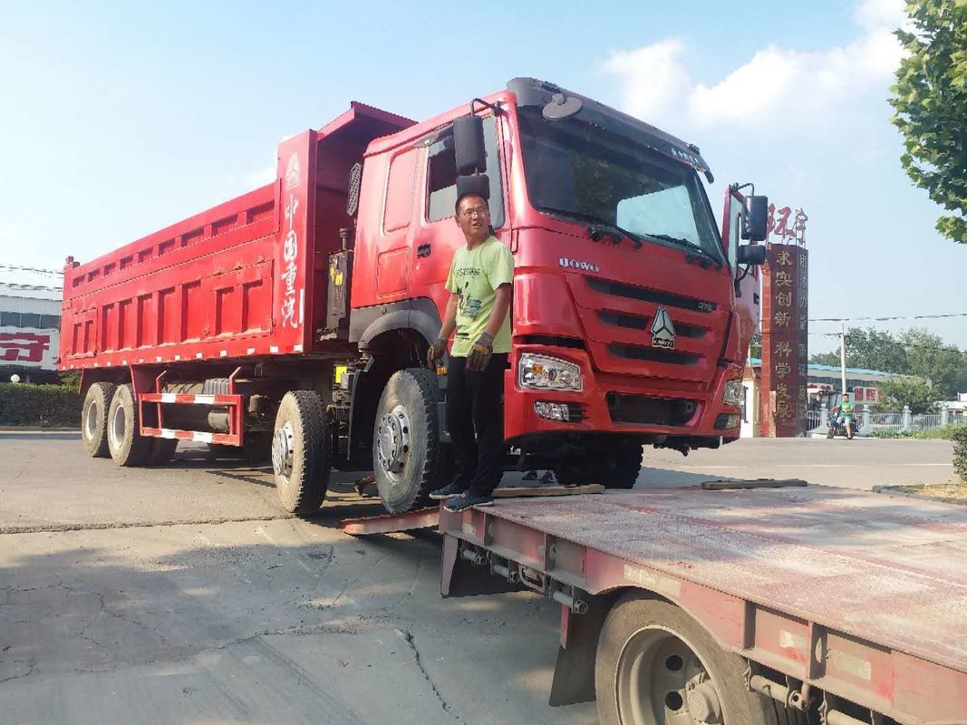 Howo 8x4 371hp 50ton Euro 2 Driving Second Hand Dump Truck Used Tipper Truck