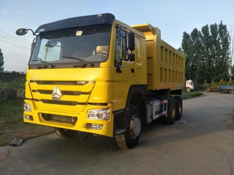Sino Howo Dump Tipper Truck 371HP Euro 2 Used Sinotruck for Engineering Transportation