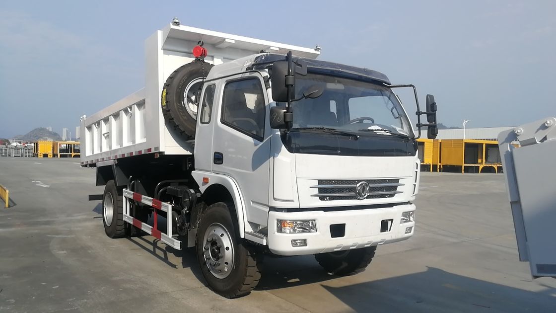 10 Ton All Wheel Drive 4 WD Tipper Truck Dongfeng 8 Forward Shift Off-road Dump Truck