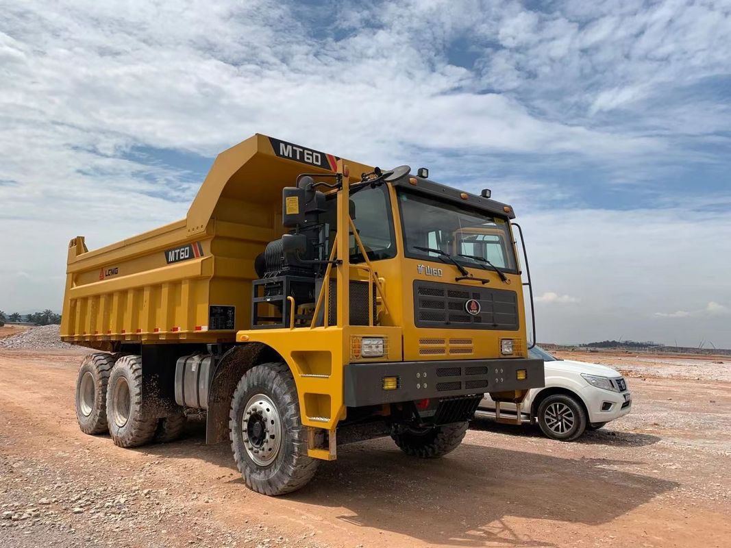 2 Reverse Shift MT60 MT86 MT106 Mining Truck 6X4 60-70 Ton Payload Off Road Tipper Truck