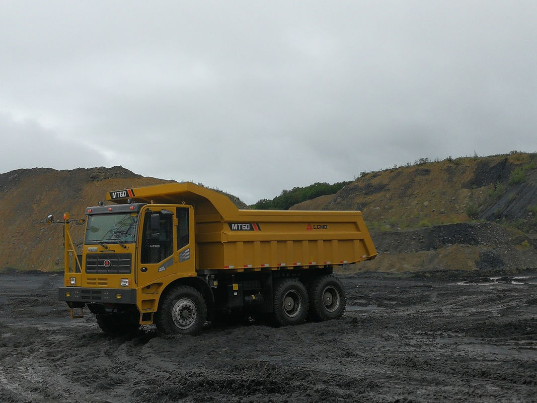 2 Reverse Shift MT60 MT86 MT106 Mining Truck 6X4 60-70 Ton Payload Off Road Tipper Truck