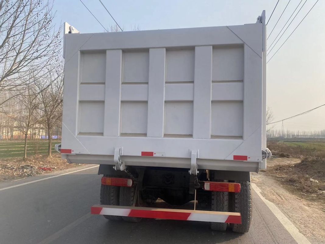6x4 Refurbished 380hp Shacman Dump Truck for Engineering Transportation at Affordable
