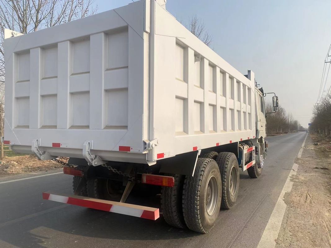 6x4 Refurbished 380hp Shacman Dump Truck for Engineering Transportation at Affordable
