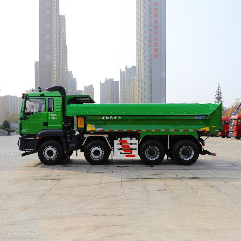 Shacman F3000 8x4 Tipper Dump Truck in Tanzania Manual Window and Dimensions L x W x H