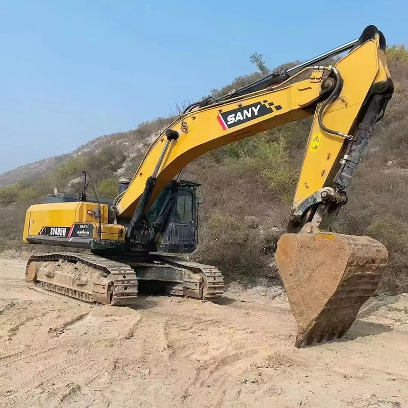 Affordable Sany 50 ton excavator SY485 used with 2.2-3.1m3 bucket capacity and performance