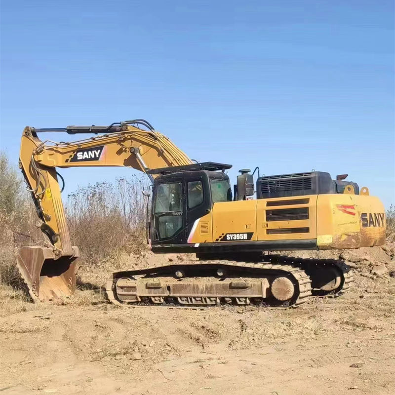 SANY 395h Excavator Machine 40 Tons Crawler Excavator with 245kN Bucket Digging Force