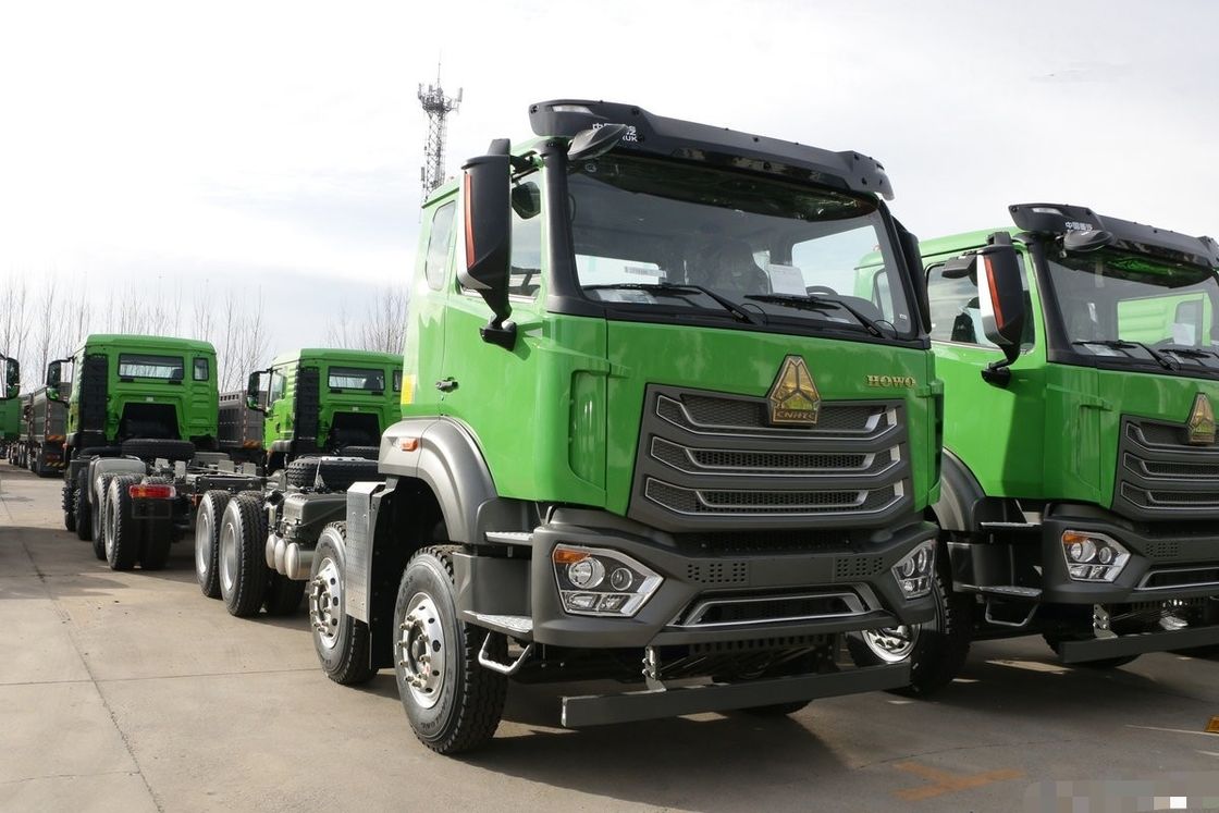 Sinotuck HOWO Used 350hp 8X4 Diesel YCUMMINS WEICHAI 12 wheels Tipper Dump Truck for Sales