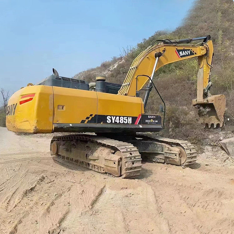 Robust SY485H Sany Long Reach 50 Ton Excavator Used Crawler Excavator for Bucket Digging Force 287kN