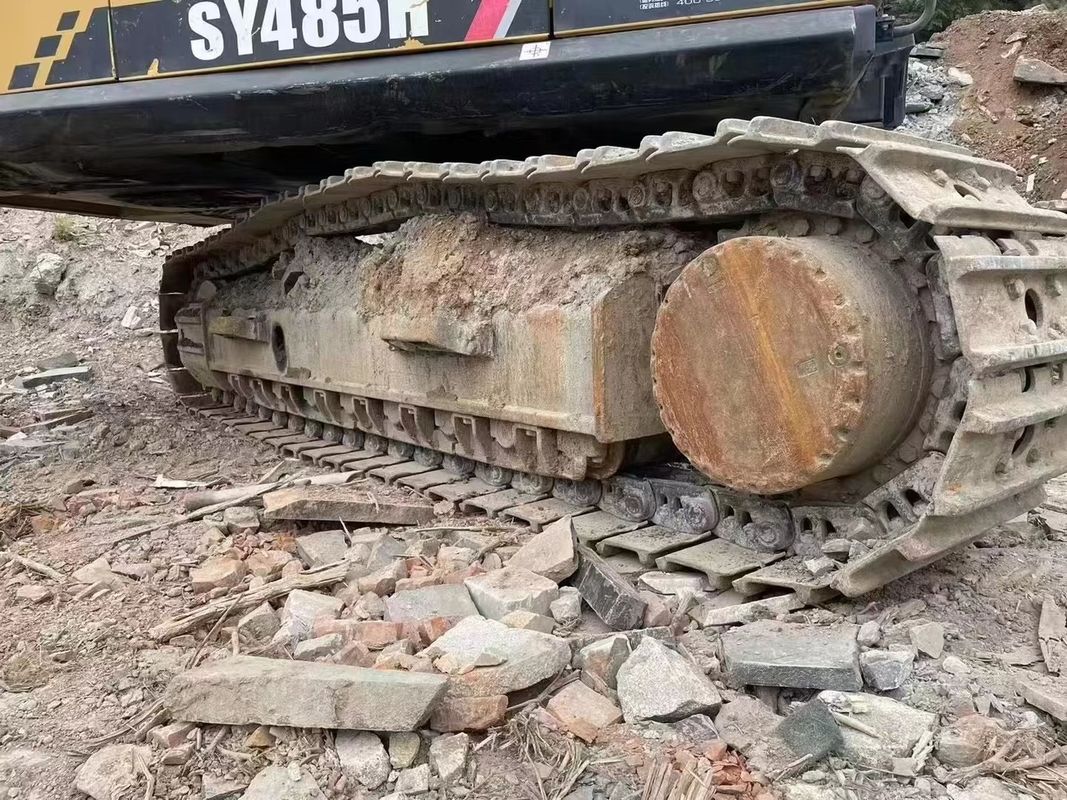 Robust SY485H Sany Long Reach 50 Ton Excavator Used Crawler Excavator for Bucket Digging Force 287kN