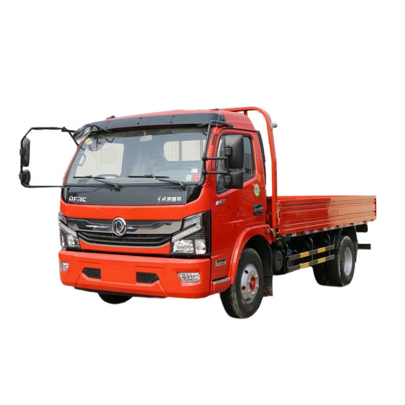 Double Row Dongfeng Captain K6 Tipper Truck 130hp 6 Wheels Diesel 4*2 Engine Capacity 4L