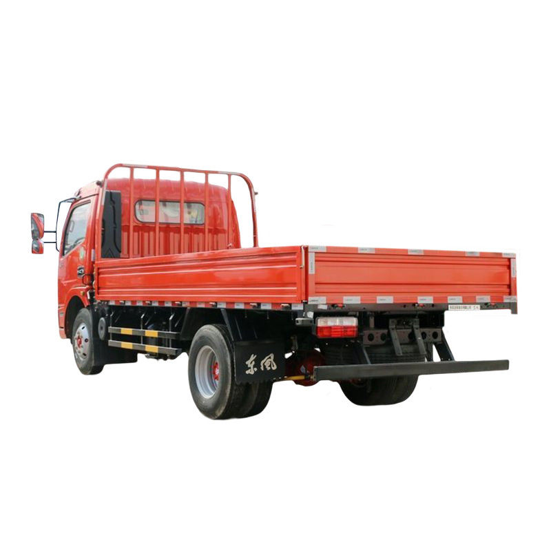 Double Row Dongfeng Captain K6 Tipper Truck 130hp 6 Wheels Diesel 4*2 Engine Capacity 4L