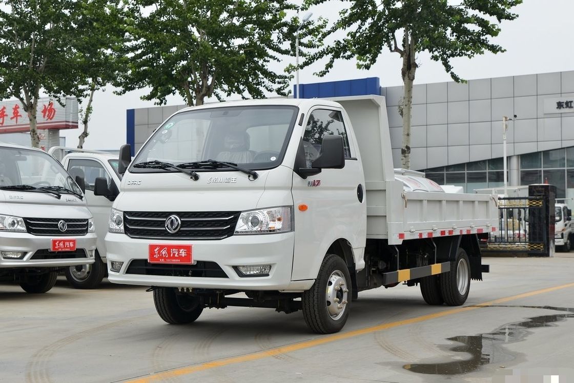 Used Dongfeng W17 102hp Left Hand Drive 2 Seats 2 Airbags Single Row 4*2 Light Dump Truck
