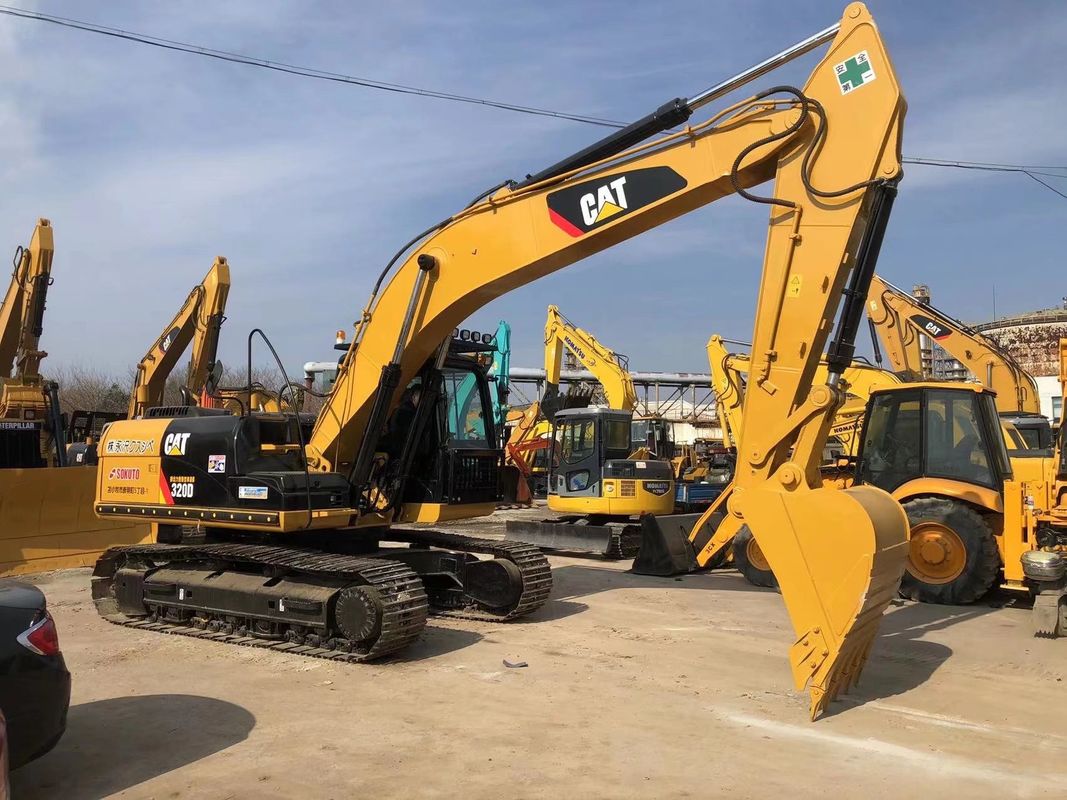 Kawasaki Hydraulic Valve Used 15 Tons 20 Tons Cat 320d Crawler Excavator for Construction