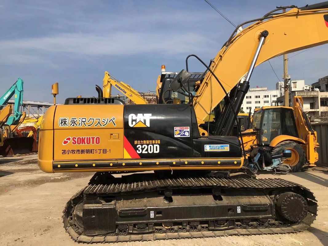 Kawasaki Hydraulic Valve Used 15 Tons 20 Tons Cat 320d Crawler Excavator for Construction