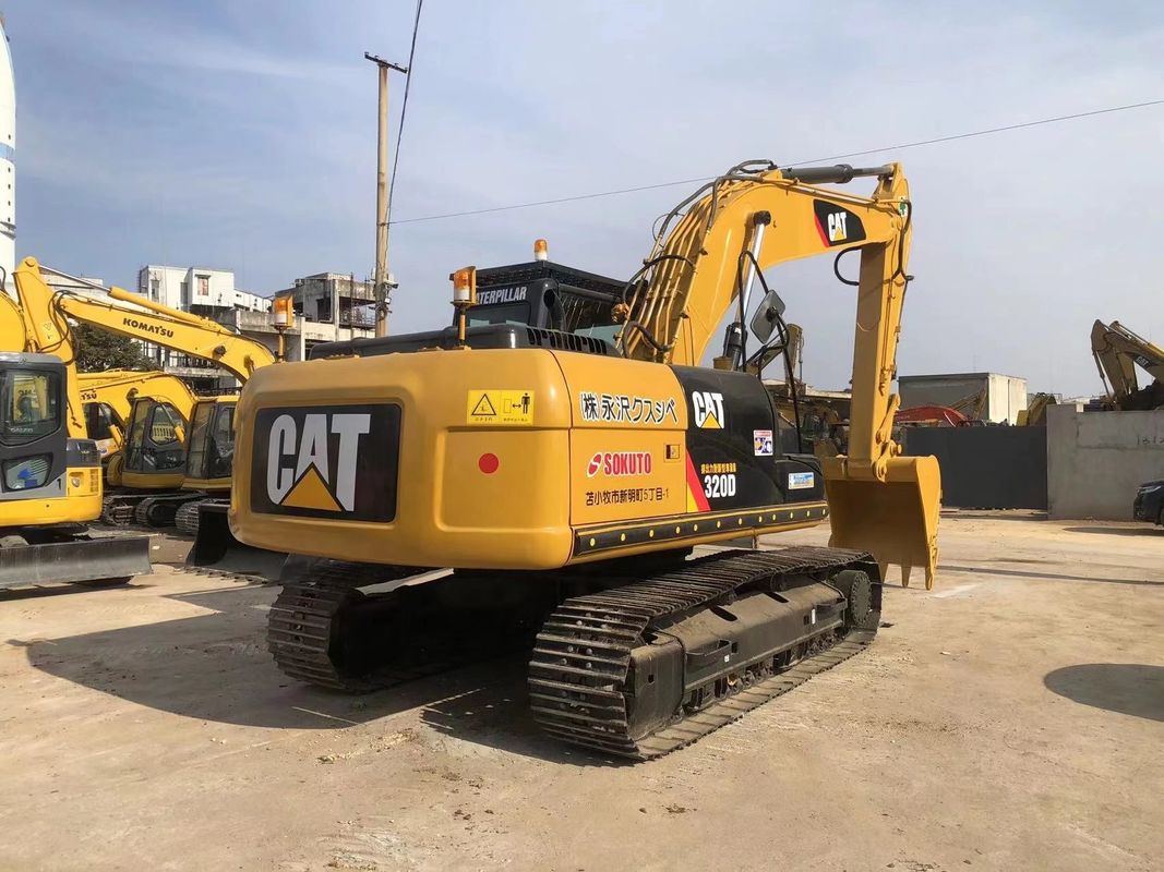 Kawasaki Hydraulic Valve Used 15 Tons 20 Tons Cat 320d Crawler Excavator for Construction
