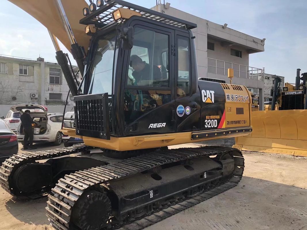 Kawasaki Hydraulic Valve Used 15 Tons 20 Tons Cat 320d Crawler Excavator for Construction