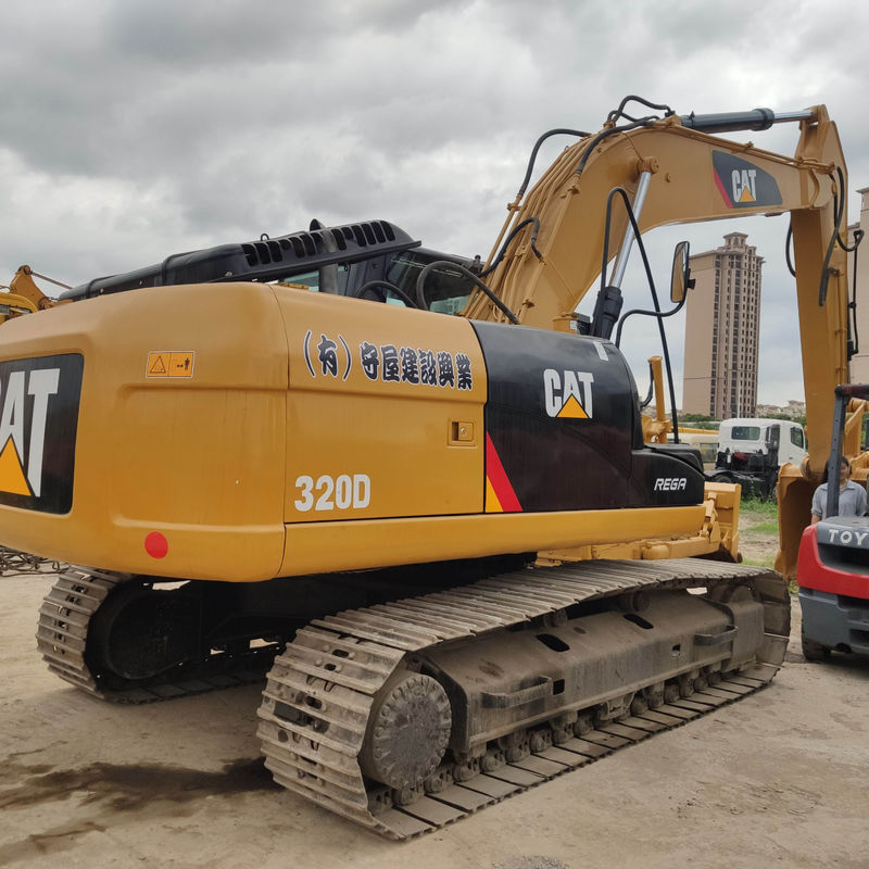 2001-4000 Working Hours CAT 320D 20 Tons Hydraulic Crawler Excavator Good Condition