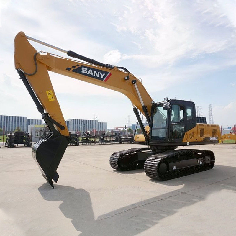 90% Hydraulic Pump Other SANY SY195C 19.5 Tons Construction Machinery Used Excavator