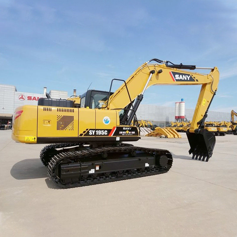 90% Hydraulic Pump Other SANY SY195C 19.5 Tons Construction Machinery Used Excavator