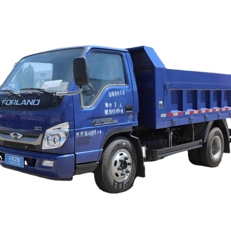 Fuel- 115HP FOTON Dump Truck for Construction LHD/RHD Option ≤100L Fuel Tank Capacity