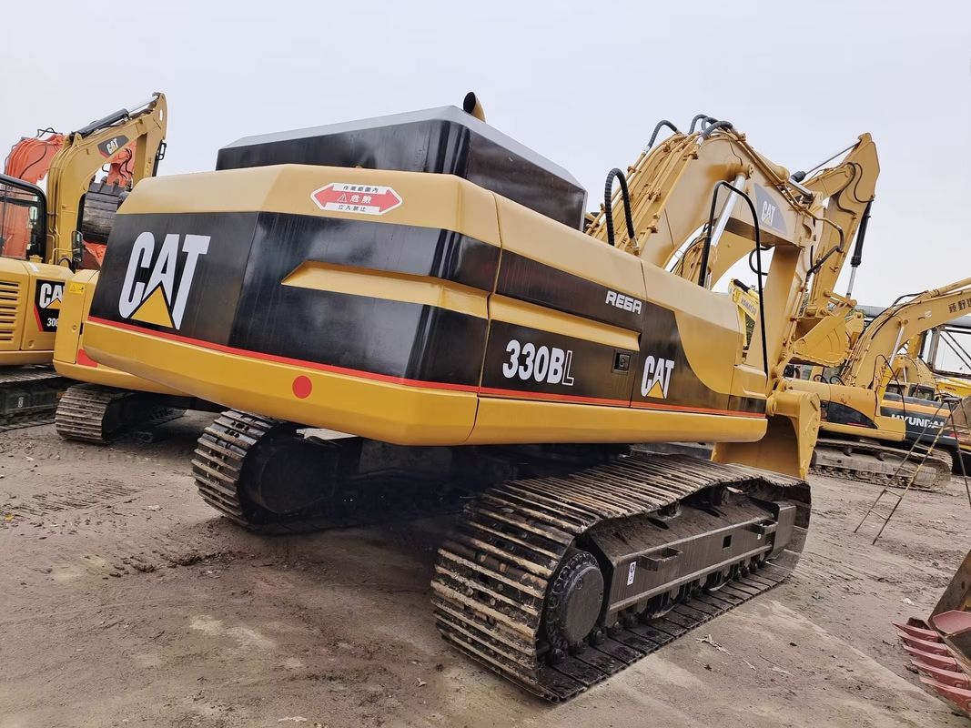 30t Excavator Used CAT 330B Crawler Hydraulic Excavator with 2.1m3 Bucket Capacity