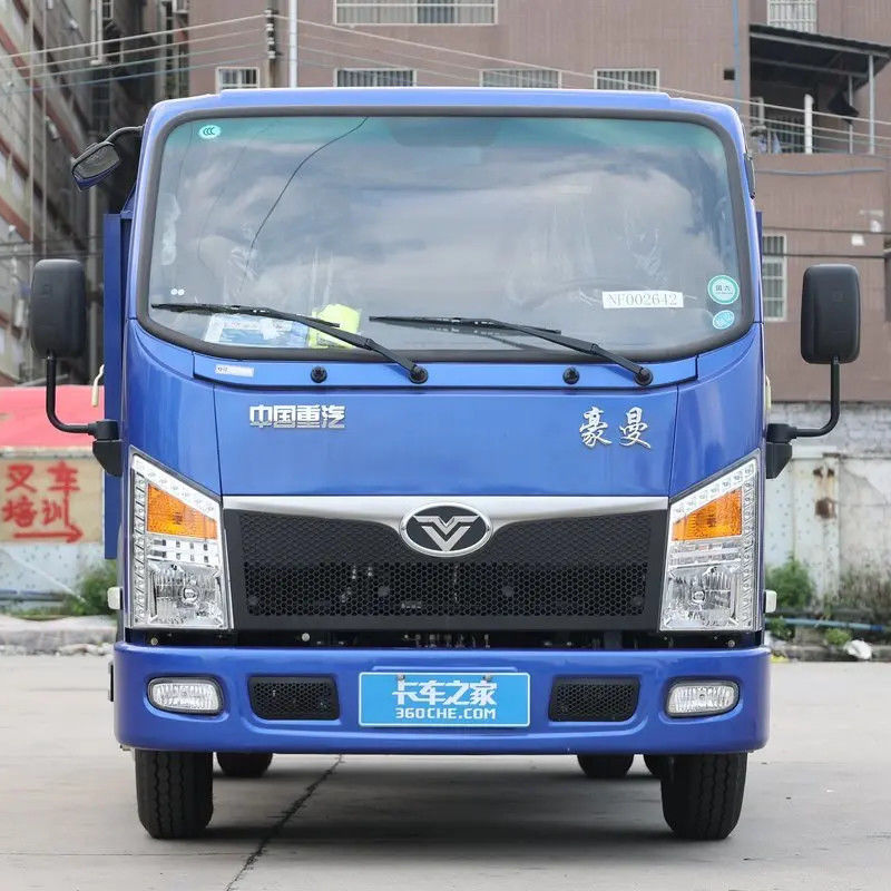 Manual Air Conditioner 220hp 8*4 Left Hand Driving Diesel Engine Lhd Dump Truck
