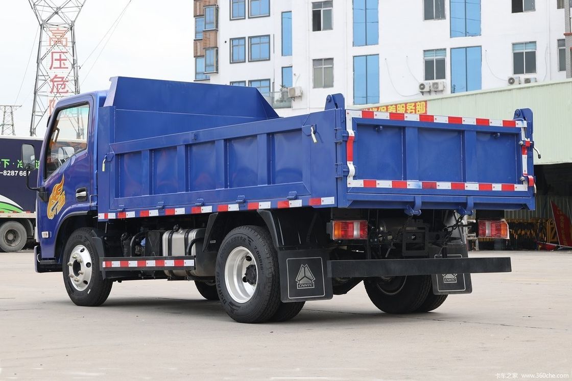 Manual Air Conditioner 220hp 8*4 Left Hand Driving Diesel Engine Lhd Dump Truck