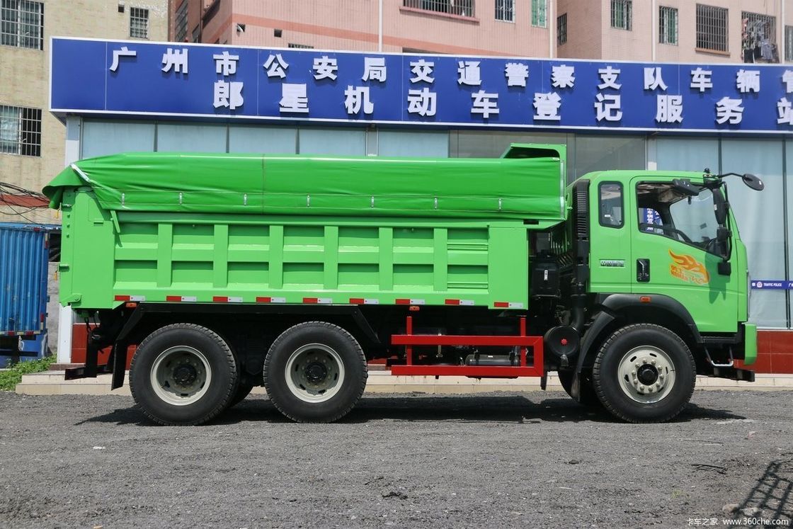 ESC System 12 Wheels Diesel Engine LHD RHD 6*4 Dump Truck with Euro 2 Emission Standard