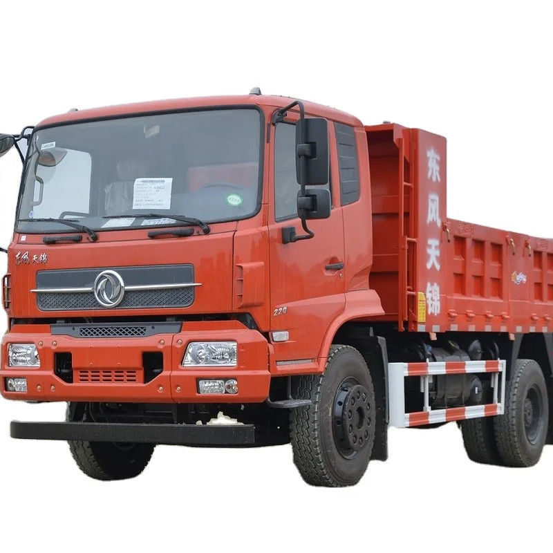 240HP Dongfeng Dump Truck 4x2 Left Hand Driving 2 Passengers Perfect for Construction