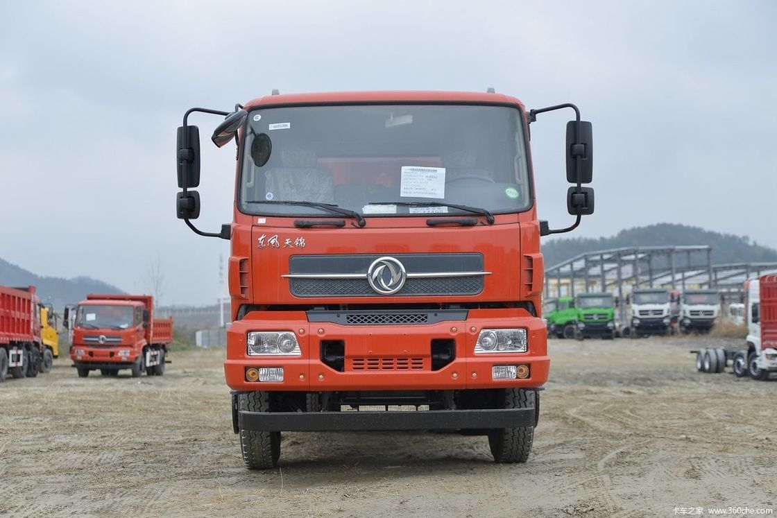 240HP Dongfeng Dump Truck 4x2 Left Hand Driving 2 Passengers Perfect for Construction