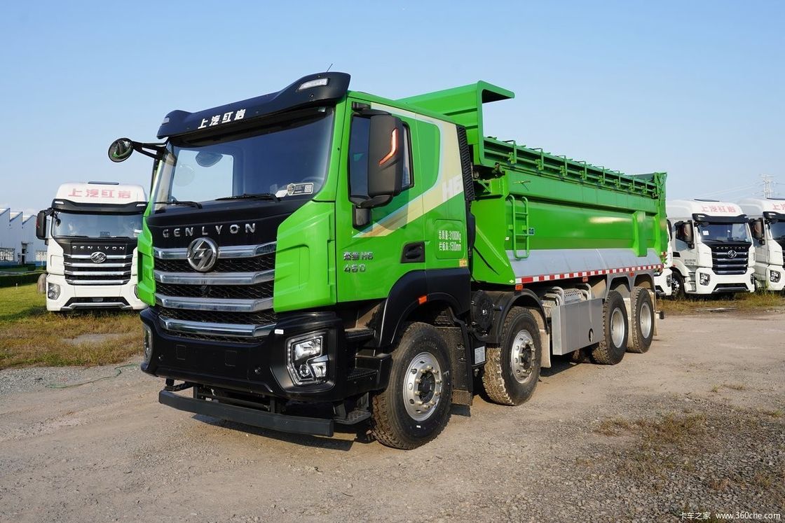 Hy H6 Dumper Tipper 460hp 6x4 Heavy Used Dump Truck with Engine Capacity 8L and ABS None