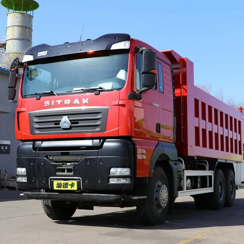 Horsepower 351 450hp SITRAK 6x4 Dump Truck G7 for Construction Project in Africa
