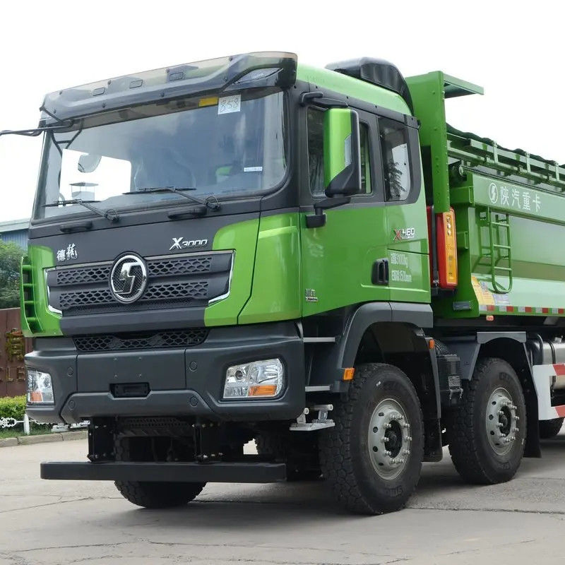 12 Wheeler Shacman X3000 Dump Truck with Euro 2 Emission Standard and Rear Camera None