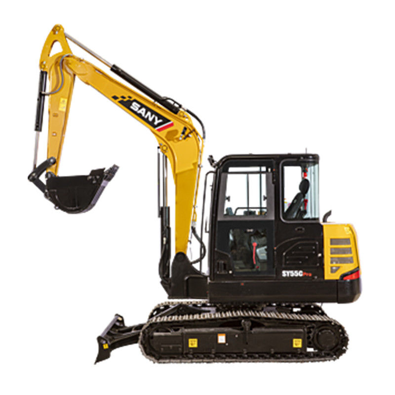 Used SANY SY55C 5.5 Ton Excavator with Low Working Hours 0-2000 and Year 2016-2020