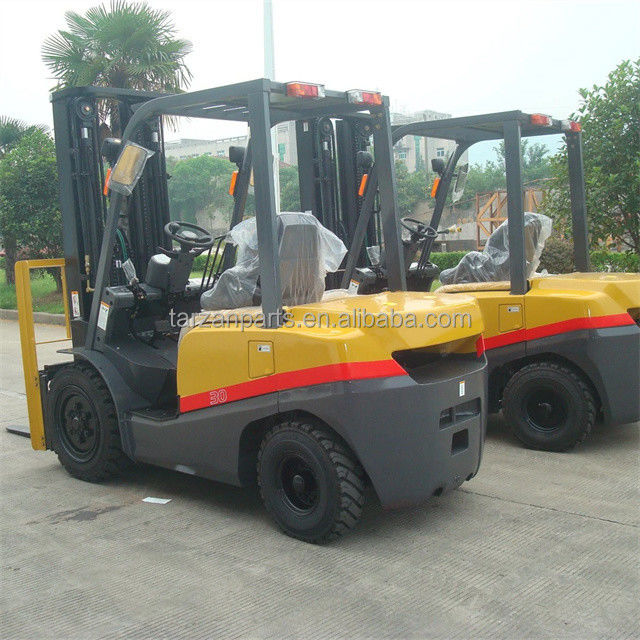 Optional Engine 3 Tons 5 Tons Electric Forklift with Side Shifter in Japan
