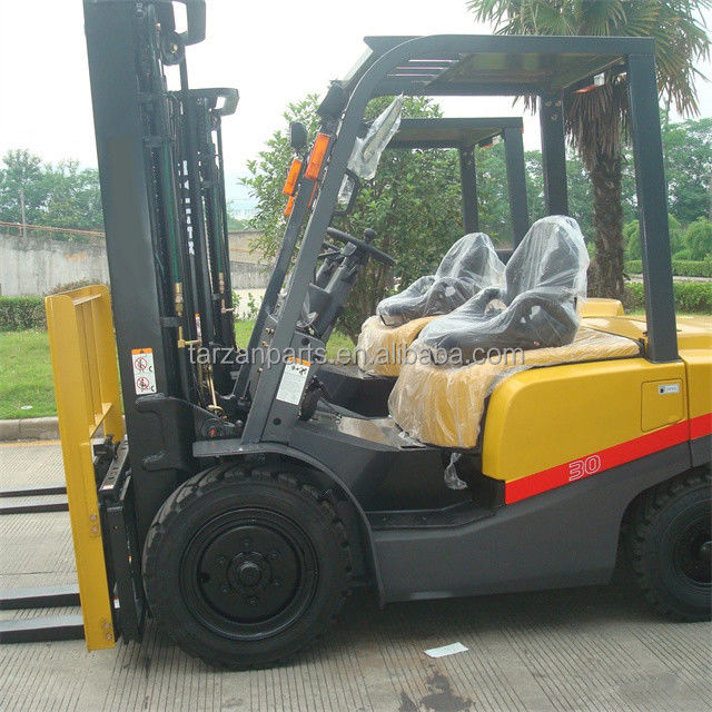 Optional Engine 3 Tons 5 Tons Electric Forklift with Side Shifter in Japan