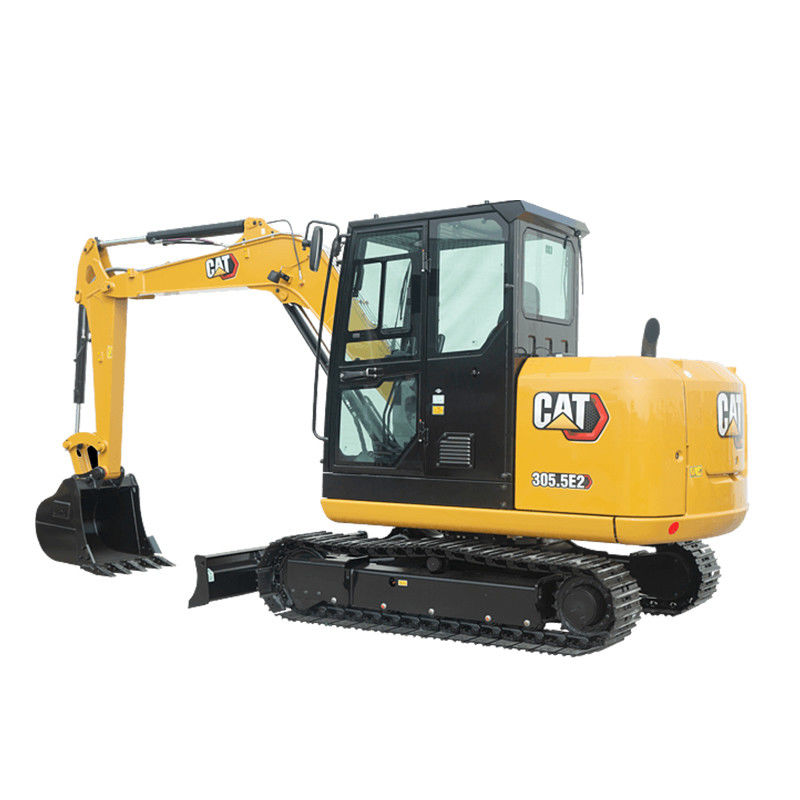 5500kg Operating Weight Bucket 1.0-1.5 Construction Machinery CAT 305.5 E2 Excavator