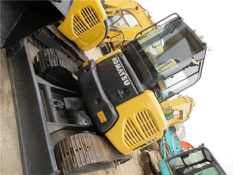 Original Color Good Condition Komatsu PC55 Mini Track Used Caterpillar Excavator