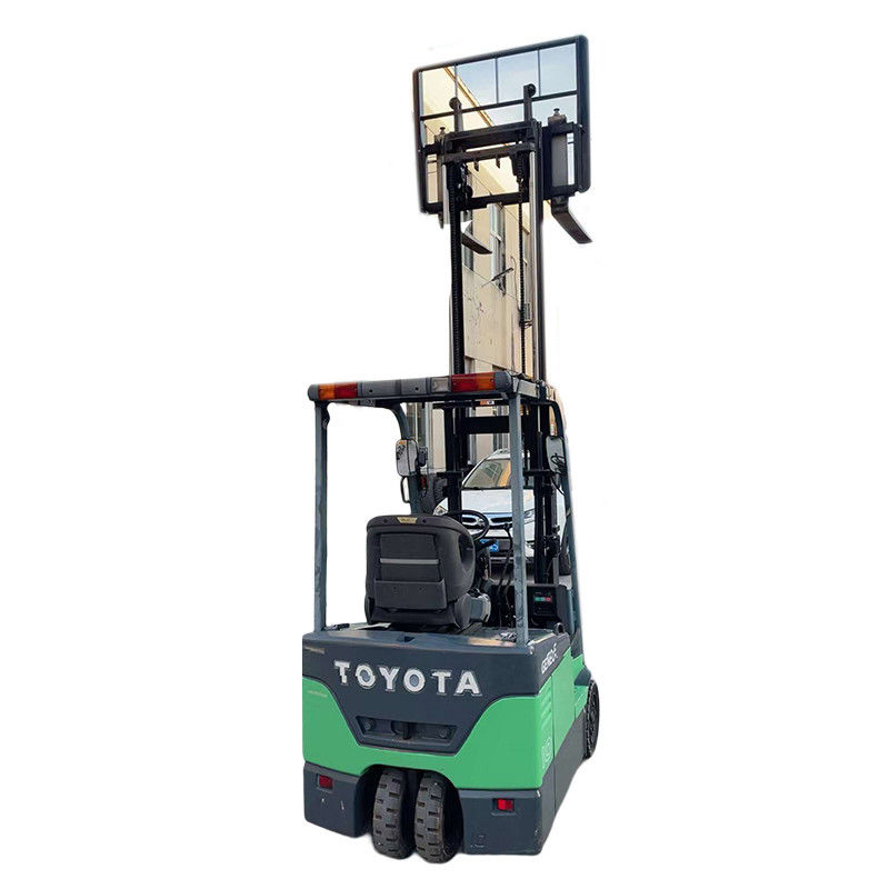 Used Toyota 1 Ton Electric Forklift 48V Fork Length 1070 Warehouse Material Handling
