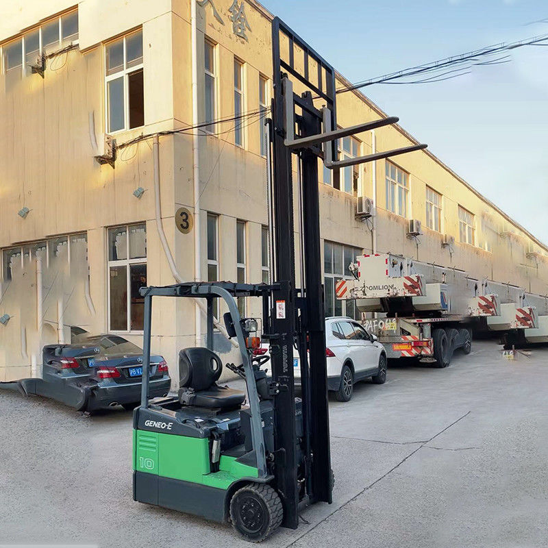 Used Toyota 1 Ton Electric Forklift 48V Fork Length 1070 Warehouse Material Handling