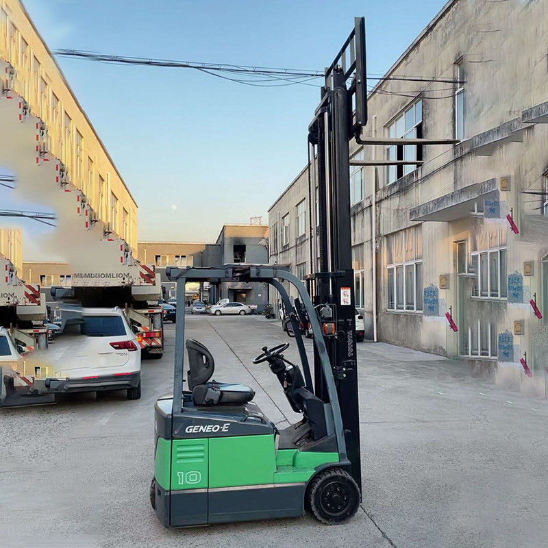 Used Toyota 1 Ton Electric Forklift 48V Fork Length 1070 Warehouse Material Handling