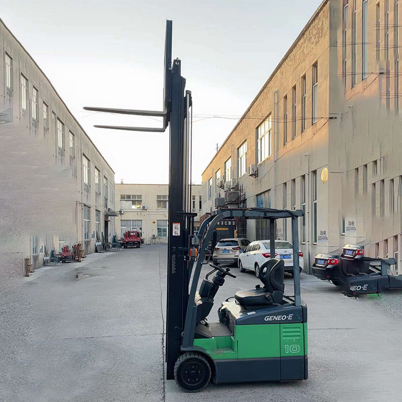 Used Toyota 1 Ton Electric Forklift 48V Fork Length 1070 Warehouse Material Handling