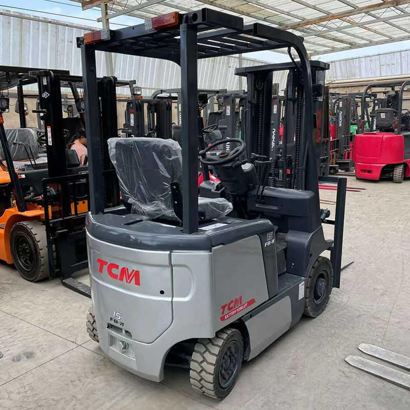 1.5 Ton TCM Electric Forklift Ideal for Warehouse Material Handling and Garment Shops