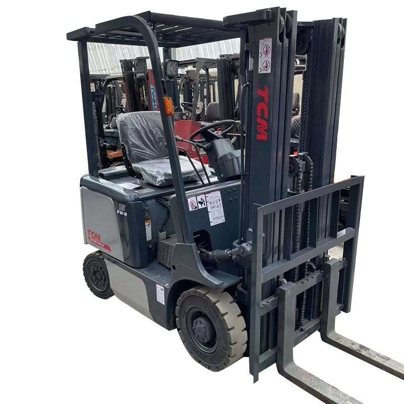 1.5 Ton TCM Electric Forklift Ideal for Warehouse Material Handling and Garment Shops